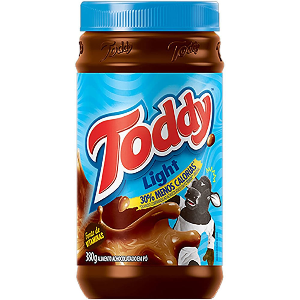 Achocolatado em Pó Toddy Light Pote 380g