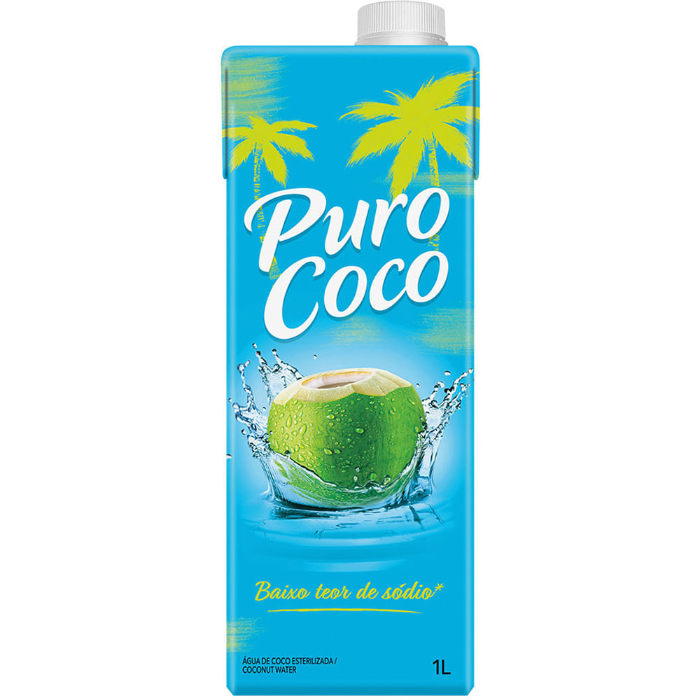 Água de Coco Puro Coco 1 Litro