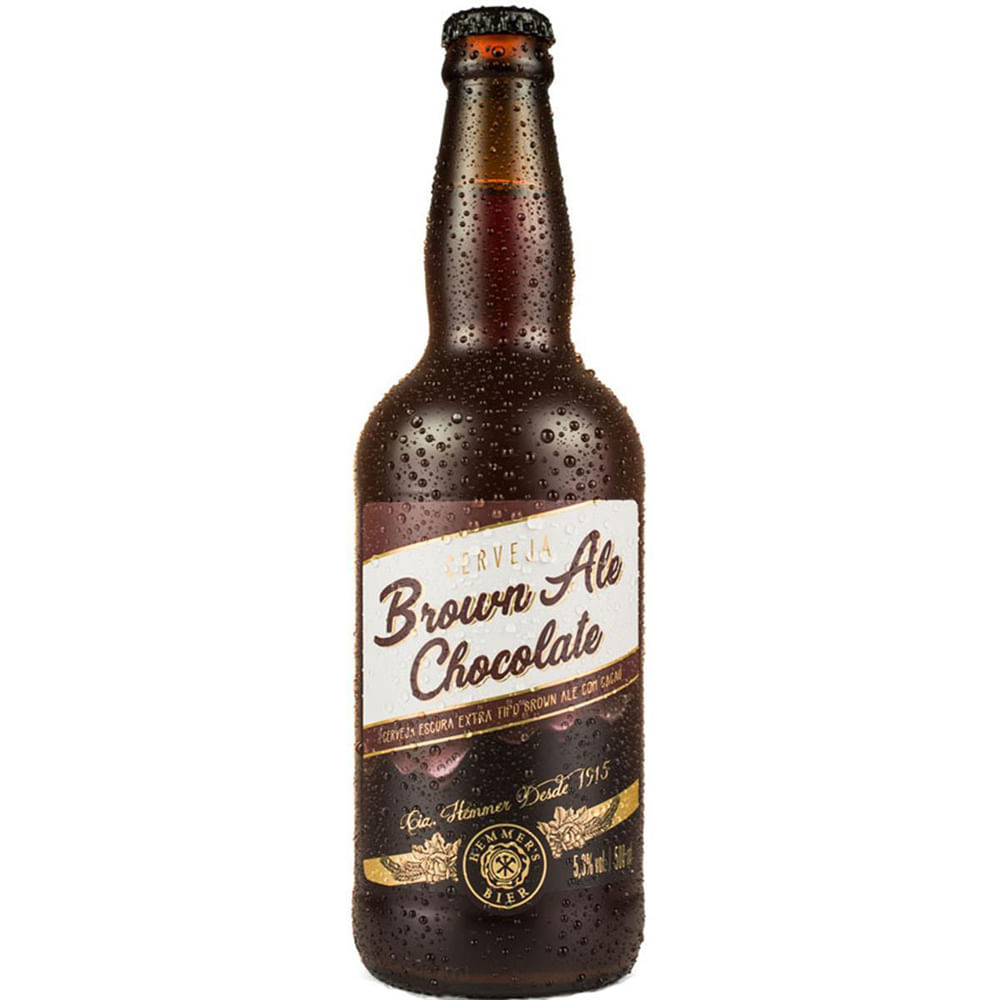Cerveja Hemmer Brown Ale Chocolate 500ml comper