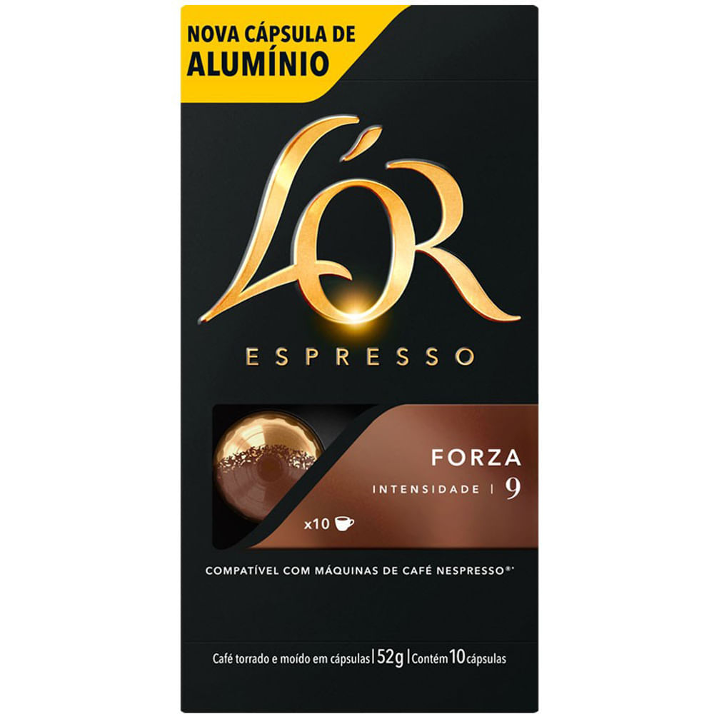 Cápsula de Café Lor Forza 52g Com 10 Cápsulas