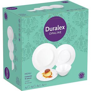 Aparelho-de-Jantar-Duralex-Menu-Com-16-Pecas Aparelho-de-Jantar-Duralex-Menu-Com-16-Pecas