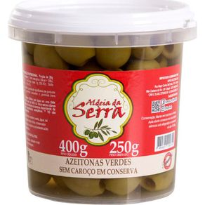 Azeitona-Verde-Aldeia-da-Serra-sem-Caroco-250g Azeitona-Verde-Aldeia-da-Serra-sem-Caroco-250g