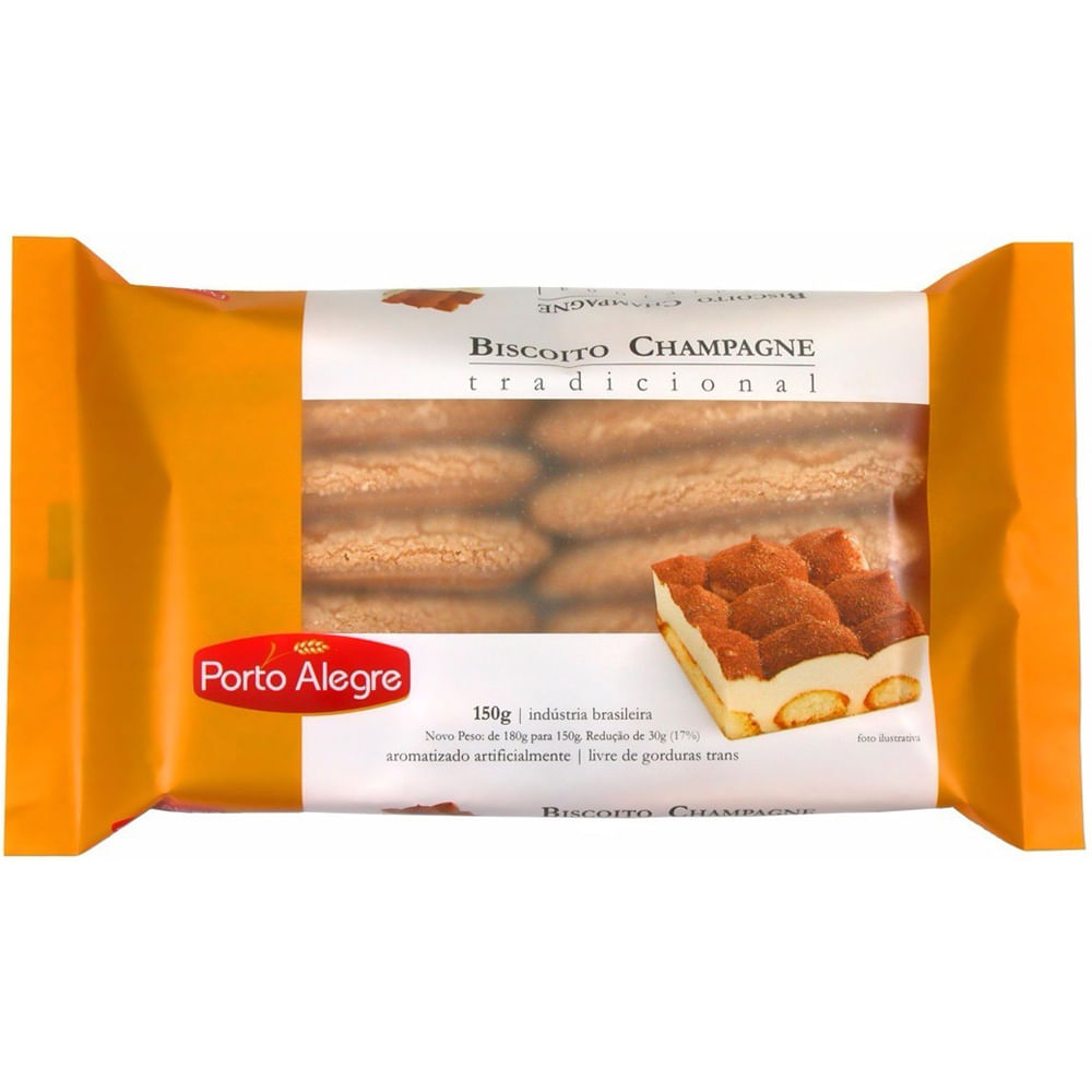 Biscoito Champagne Porto Alegre Tradicional 150g