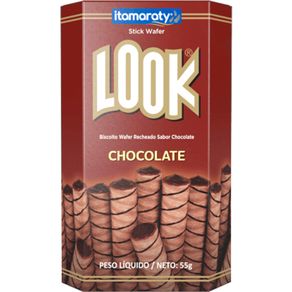 Biscoito-Wafer-Look-Stick-Chocolate-55g Biscoito-Wafer-Look-Stick-Chocolate-55g