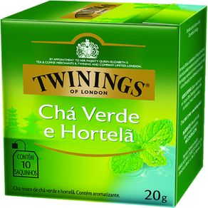 Cha-Twinings-Verde-e-Hortela-20g-Com-10-Saches Cha-Twinings-Verde-e-Hortela-20g-Com-10-Saches