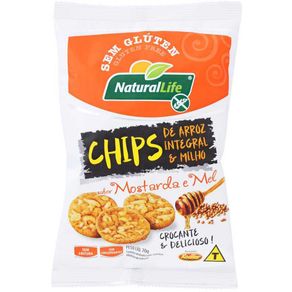 Chips-de-Arroz-Natural-Life-Integral-e-Milho-Mostarda-e-Mel-70g