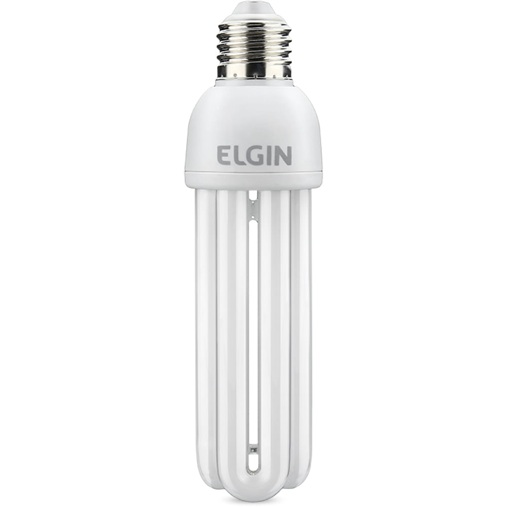 Lâmpada Elgin Fluorescente Compacta Eletrônica 3U 25W