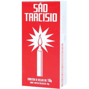 Vela-Sao-Tarcisio-N°5-18g-Com-8-Unidades Vela-Sao-Tarcisio-N°5-18g-Com-8-Unidades