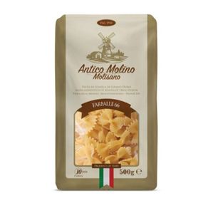Macarrao-Antico-Molino-Massa-Grano-Duro-Farfalle-66-500g Macarrao-Antico-Molino-Massa-Grano-Duro-Farfalle-66-500g