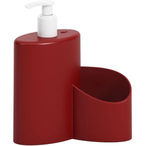 Dispenser-Coza-600ml-Abraco-S.Rd-Vermelho Dispenser-Coza-600ml-Abraco-S.Rd-Vermelho