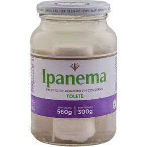 Palmito-em-Conserva-Acaizeiro-Ipanema-300g Palmito-em-Conserva-Acaizeiro-Ipanema-300g