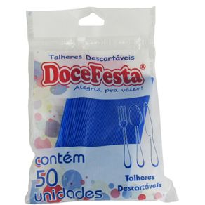Colher-de-Plastico-Azul-Media-Doce-Festa---Com-50-Unidades Colher-de-Plastico-Azul-Media-Doce-Festa---Com-50-Unidades