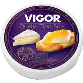 Queijo-Brie-Vigor-Forma-200g Queijo-Brie-Vigor-Forma-200g