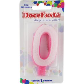 Vela-para-Aniversario-Doce-Festa-Especial-Rosa-N0 Vela-para-Aniversario-Doce-Festa-Especial-Rosa-N0