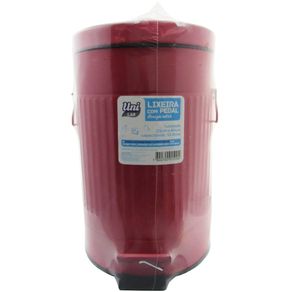 Lixeira-Unilar-com-Pedal-Roma-12-Litros Lixeira-Unilar-com-Pedal-Roma-12-Litros