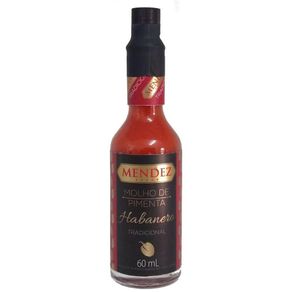 Molho-de-Pimenta-Mendez-Red-Pepper-Habanero-60ml Molho-de-Pimenta-Mendez-Red-Pepper-Habanero-60ml