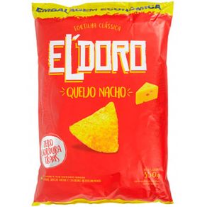 Tortilha-El-Doro-Queijo-Nacho-350g Tortilha-El-Doro-Queijo-Nacho-350g