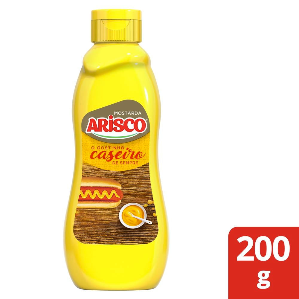 Mostarda Amarela Arisco 200g