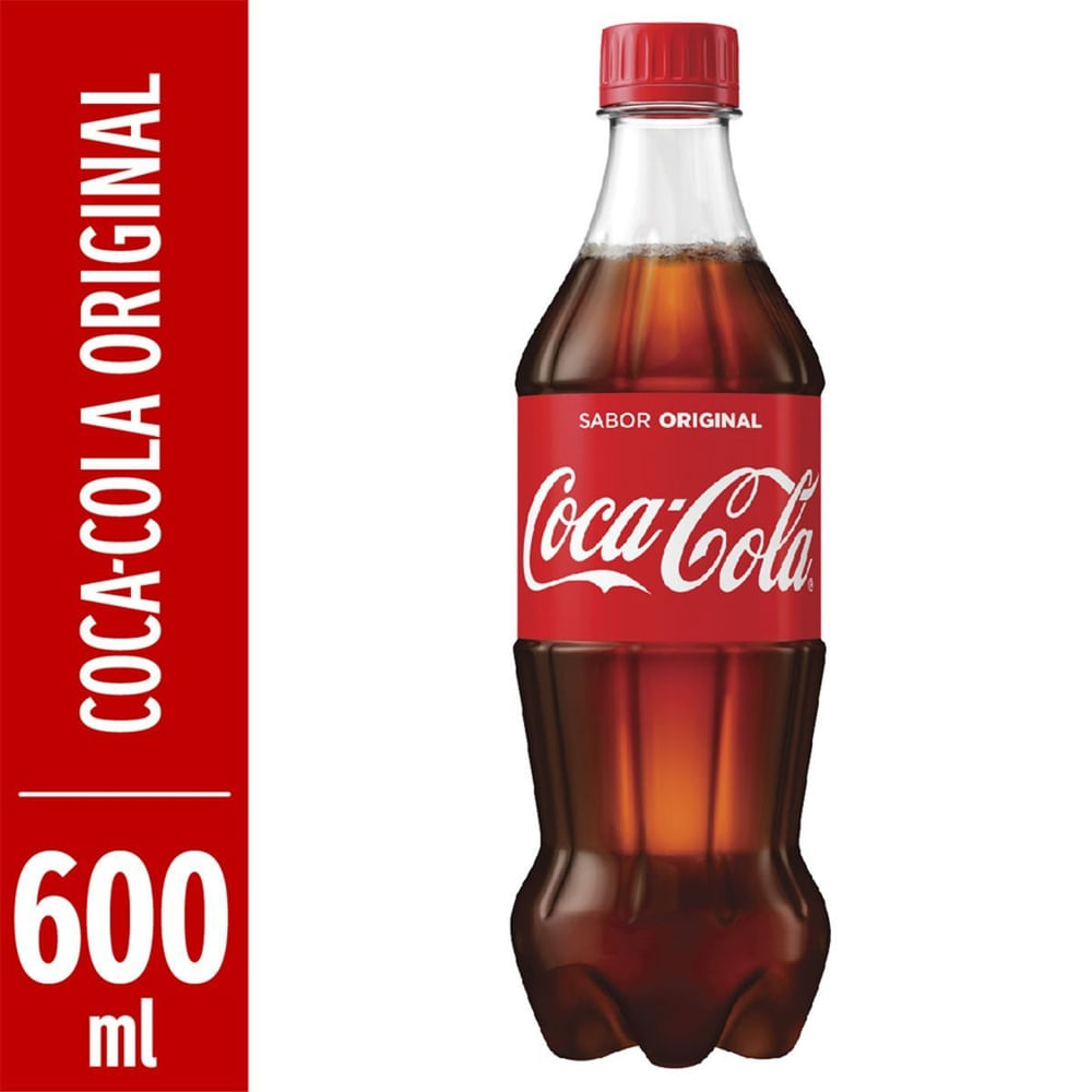 Refrigerante Coca-Cola Pet 600ml