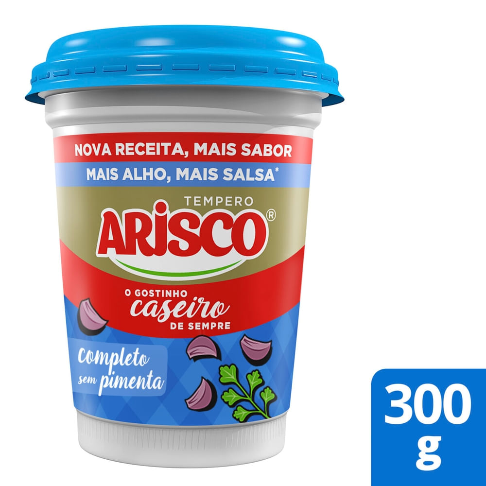 Tempero Completo Arisco Sem Pimenta 300g