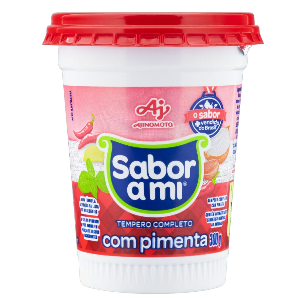 Tempero Completo Sabor Ami com Pimenta 300g