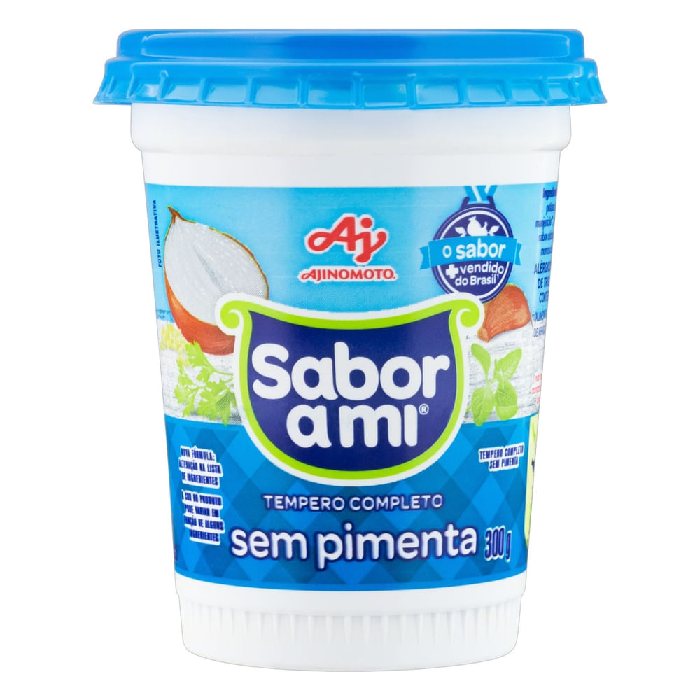 Tempero Completo Sabor Ami sem Pimenta 300g