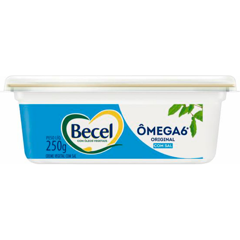 Margarina Becel Original Ômega 3 com Sal 250g