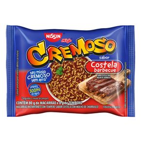 Macarrao-Instantaneo-Nissin-Cremoso-Costela-Barbecue-88g Macarrao-Instantaneo-Nissin-Cremoso-Costela-Barbecue-88g