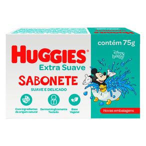 Sabonete-em-Barra-Infantil-Huggies-Turma-da-Monica-Extra-Suave-75g Sabonete-em-Barra-Infantil-Huggies-Turma-da-Monica-Extra-Suave-75g