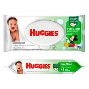 Toalha-Umedecida-Huggies-Classic-com-Aloe-Vera-Com-48-Unidades Toalha-Umedecida-Huggies-Classic-com-Aloe-Vera-Com-48-Unidades