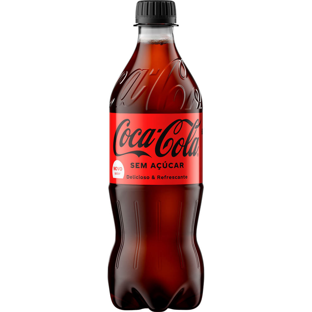 Refrigerante Coca-Cola Zero Açúcar 600ml