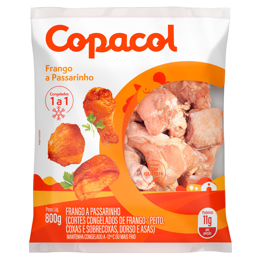 Frango à Passarinho Copacol 800g