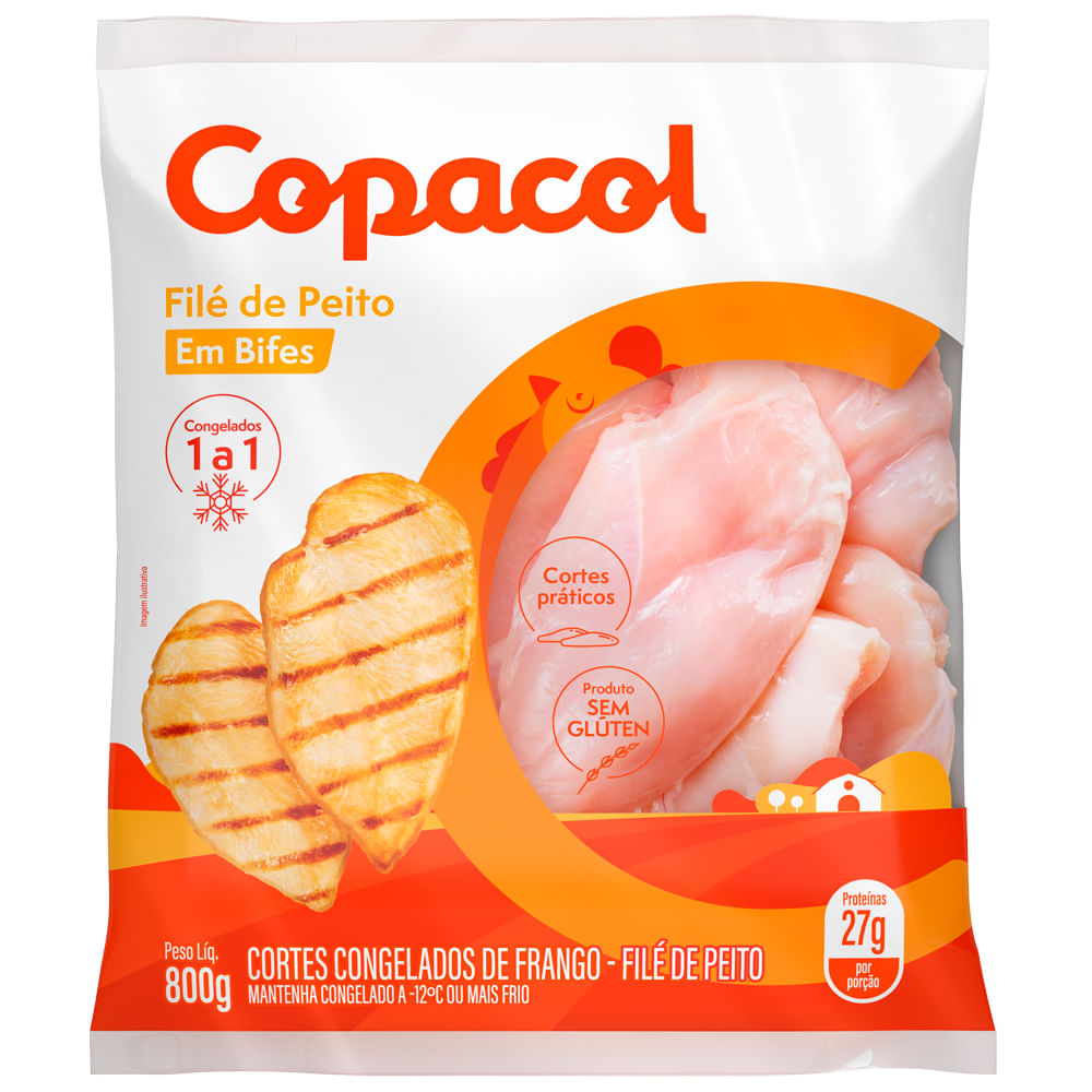 Filé de Peito de Frango Copacol 800g