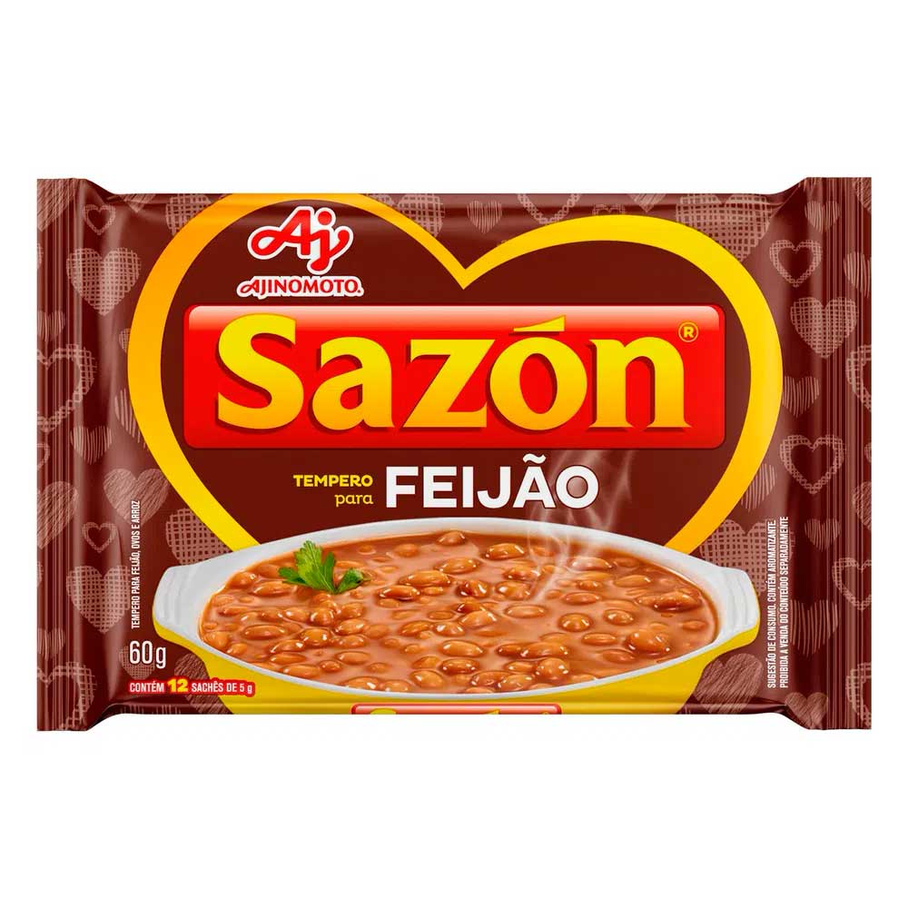 Tempero em Pó Sazón Feijão 60g