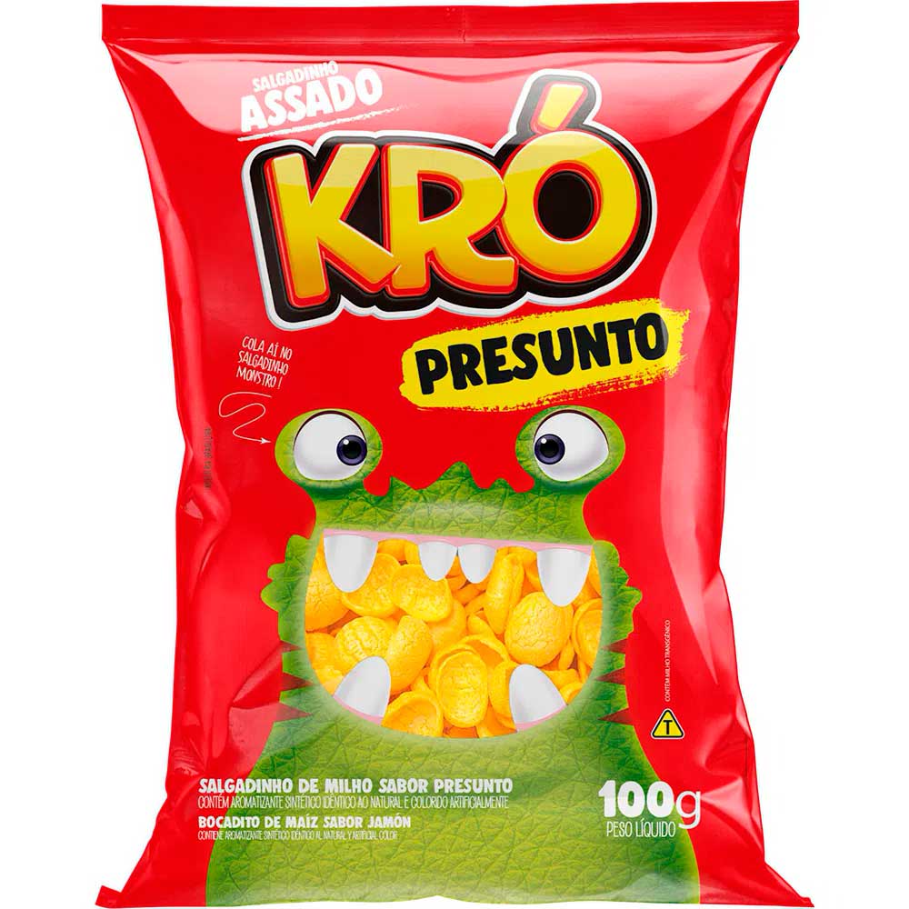 Salgadinho Kró Presunto 100g