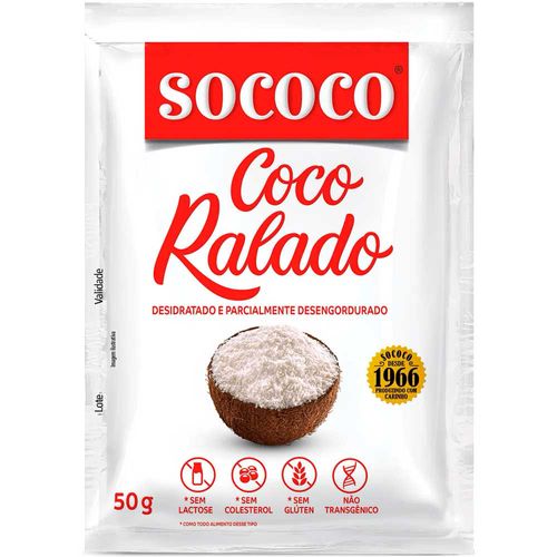 Coco Ralado Sococo 50g - comper
