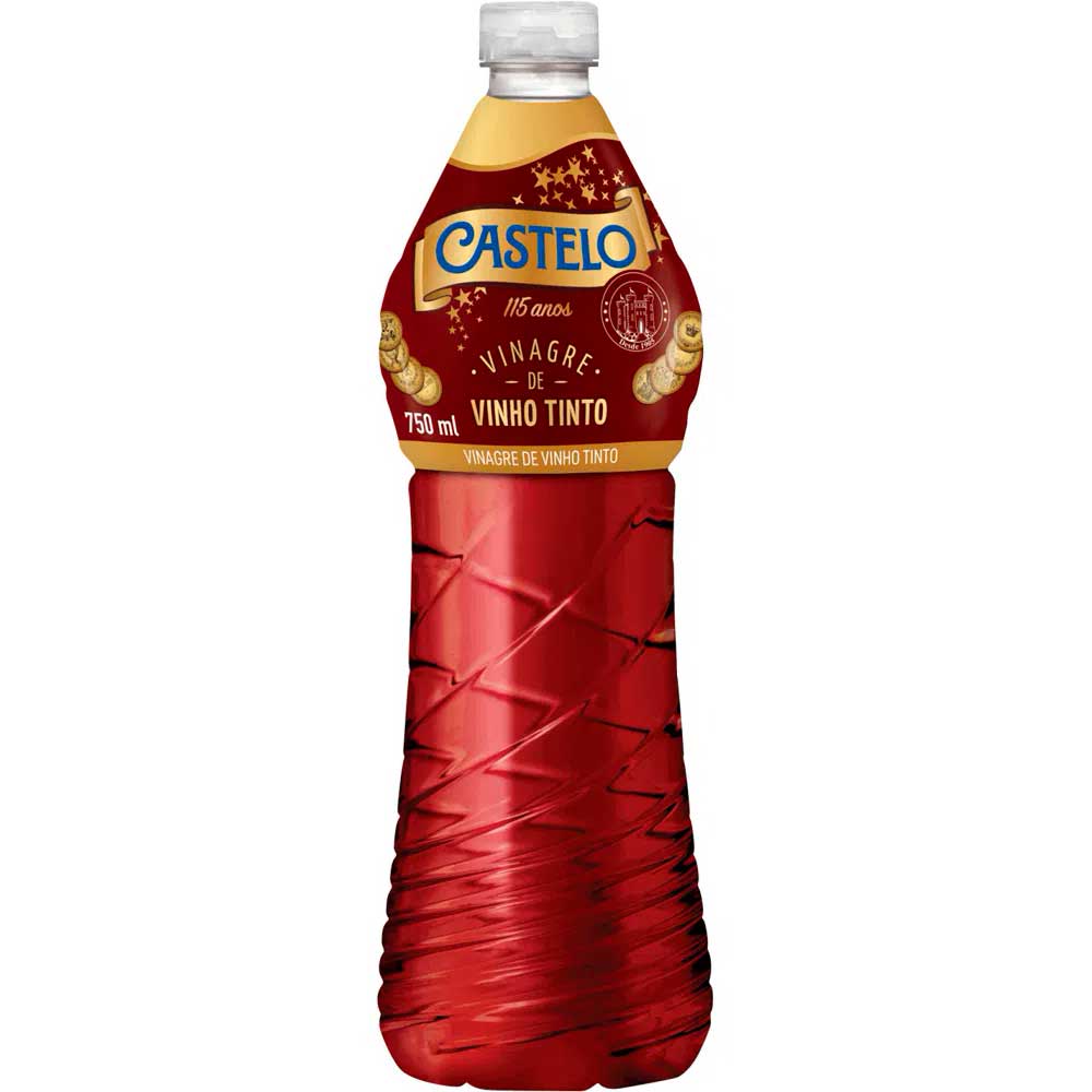 Vinagre Castelo Vinho Tinto 750ml