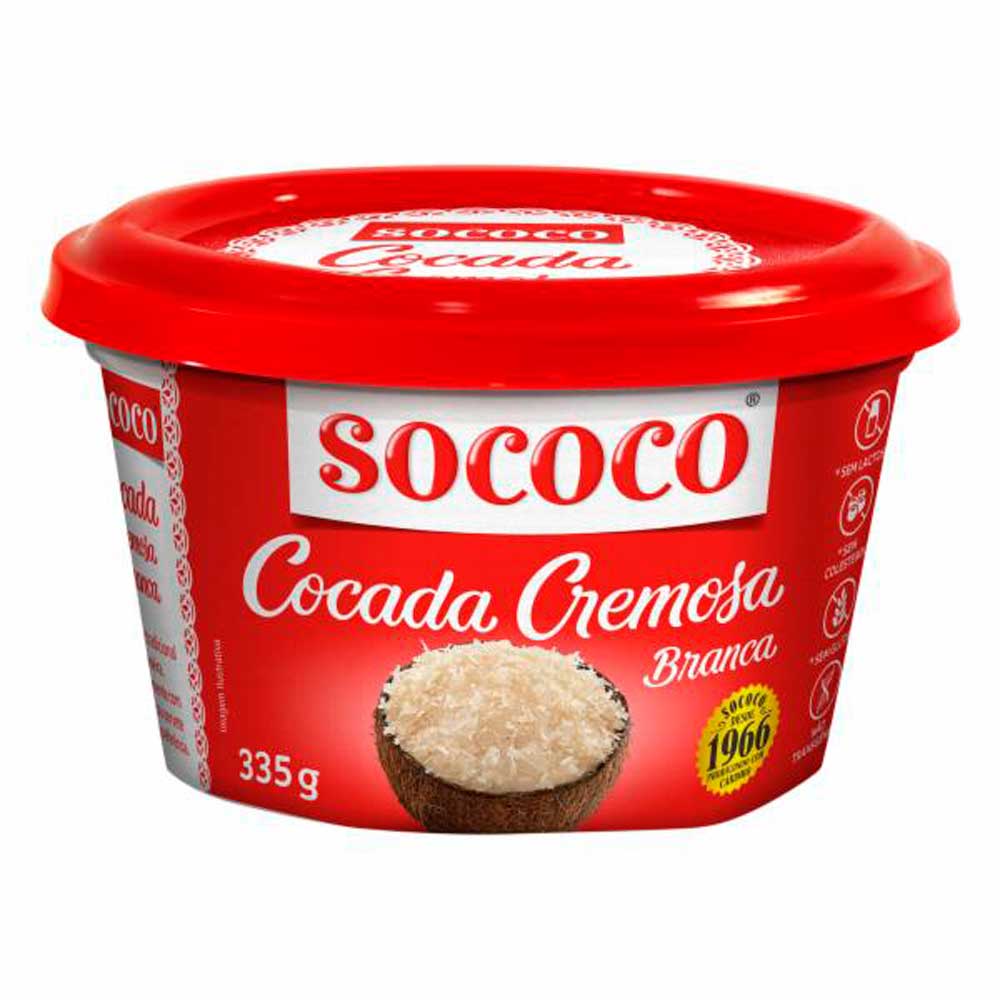 Doce de Coco Sococo Pote 335g
