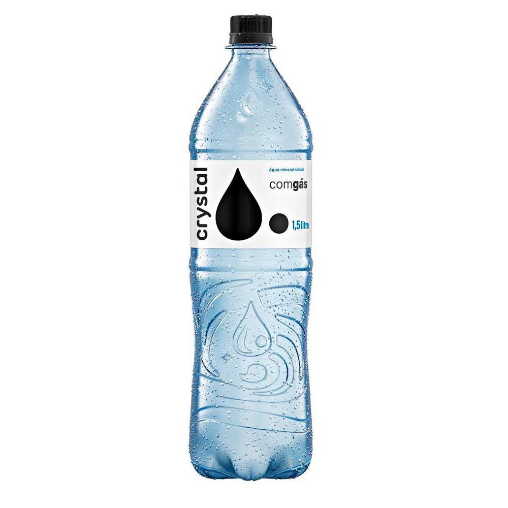 Água Mineral Crystal com Gás 1,5 Litro