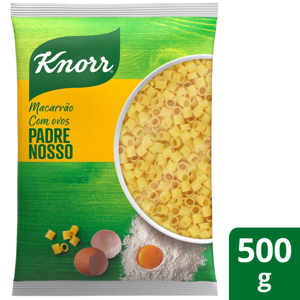 Macarrão Padre Nosso Knorr Massa de Sêmola com Ovos 500g