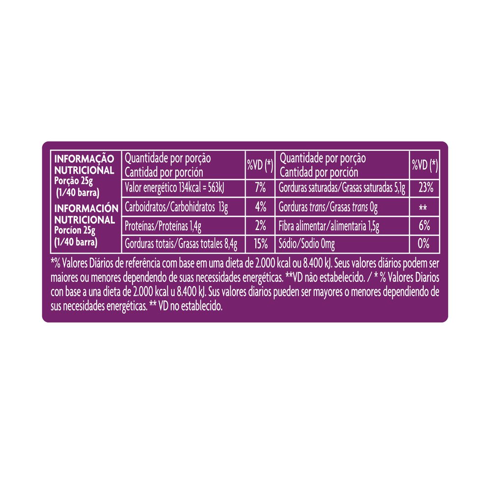 Chocolate para Cobertura Garoto Choolateira Meio Amargo 1kg comper