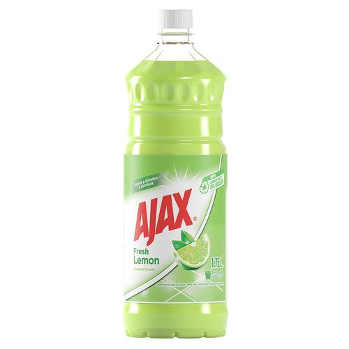 Limpador Limpeza Pesada Ajax Fresh Lemon 1,75 Litro - comper