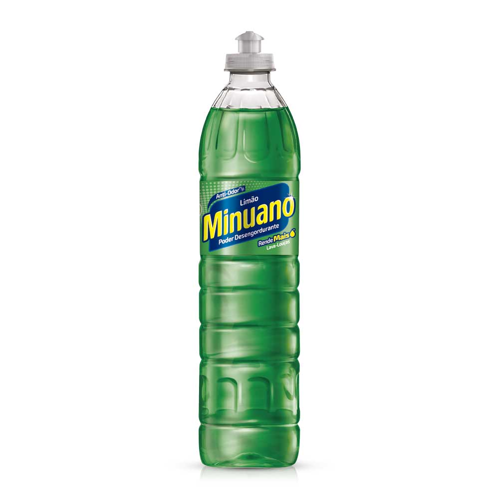 Detergente Líquido Minuano Lemon 500ml