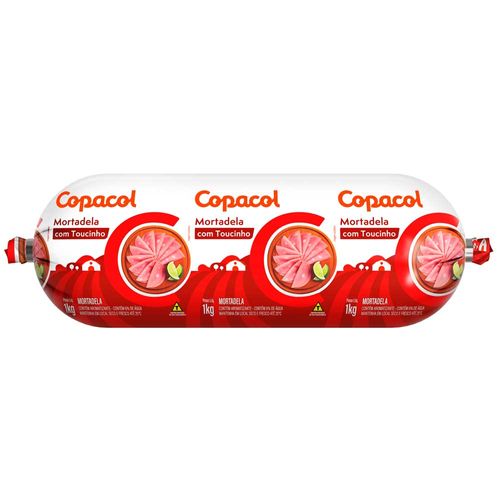 Mortadela Copacol com Toucinho 1kg - comper
