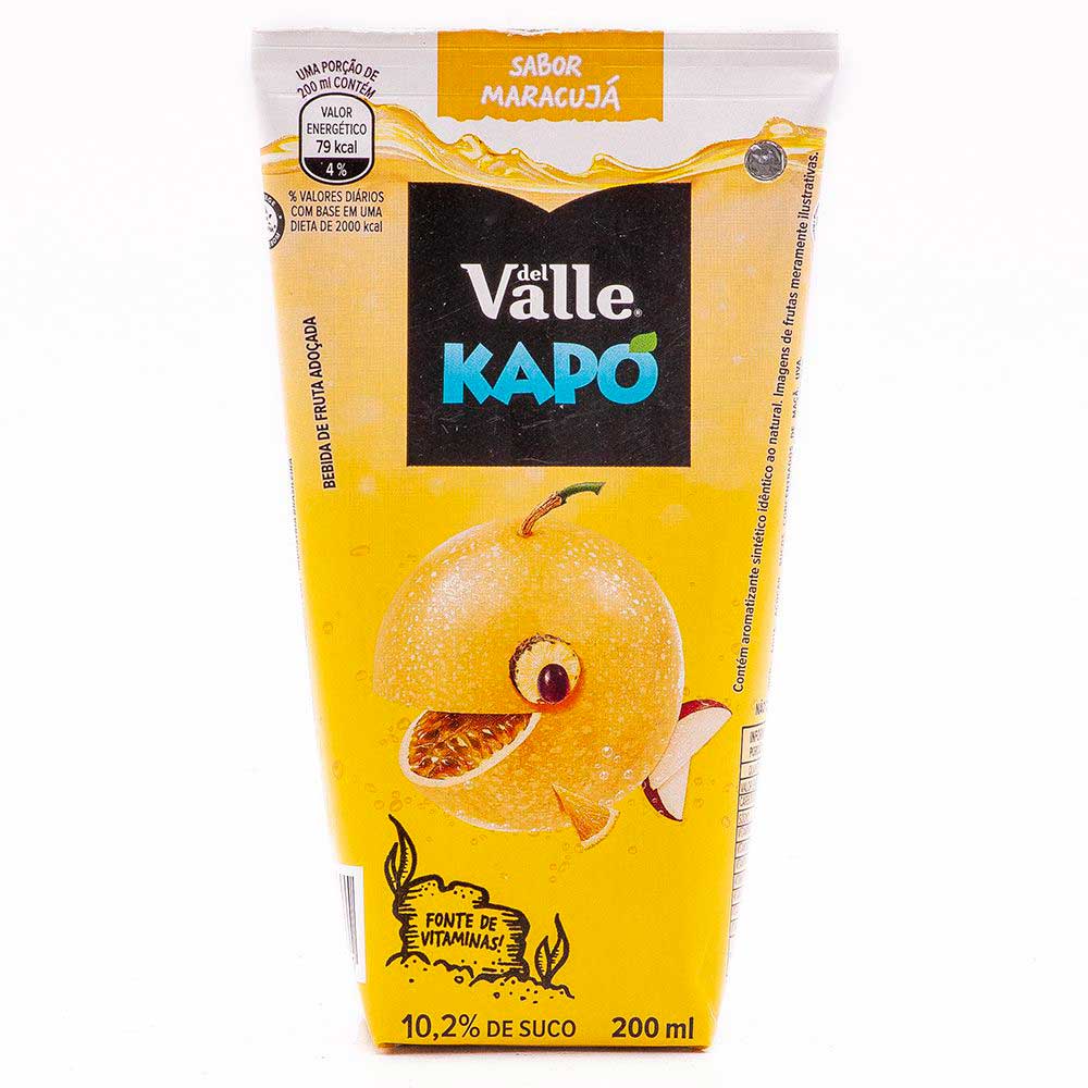 Suco Pronto Kapo Maracujá 200ml