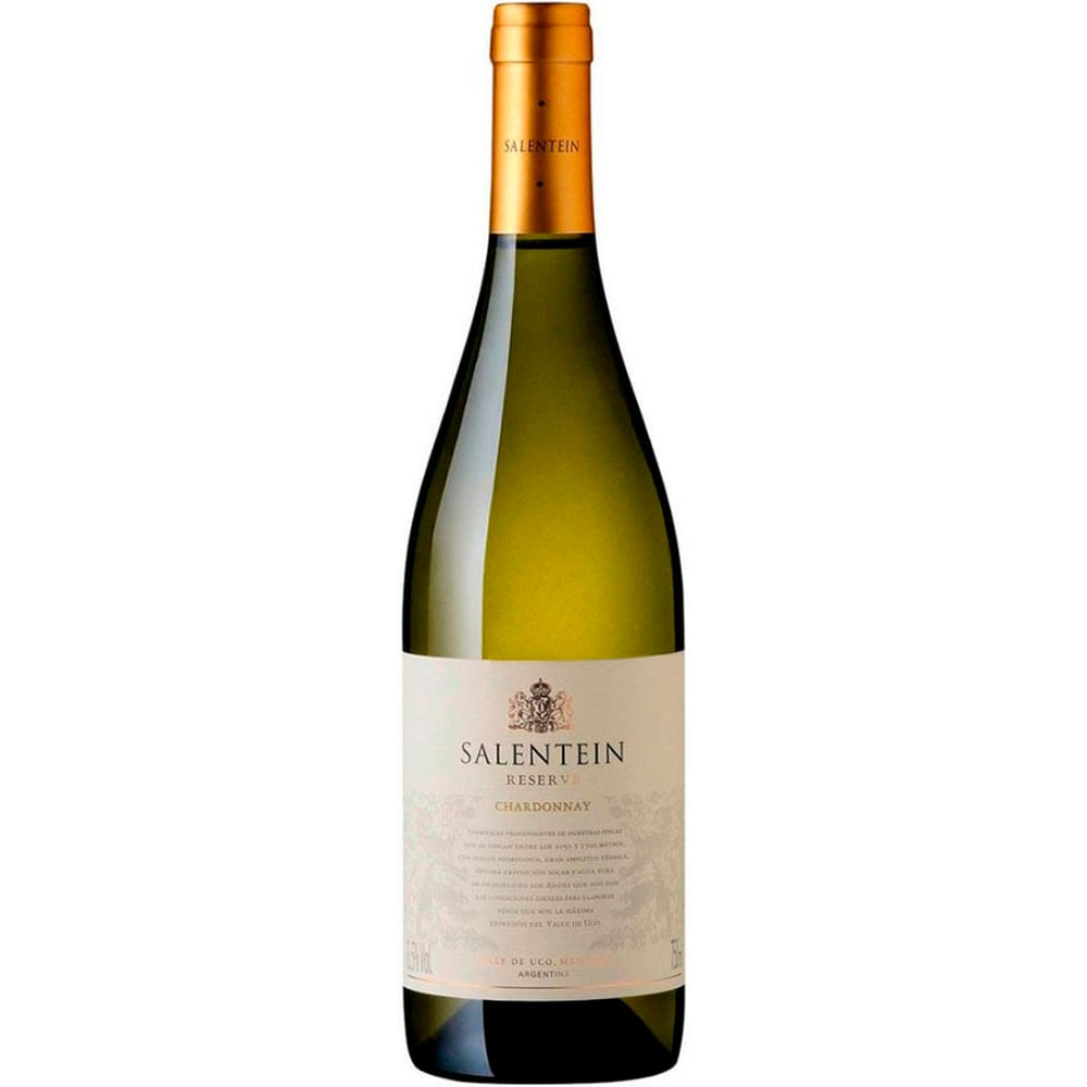 Vinho Argentino Reserve Chardonnay Salentein comper 750ml 