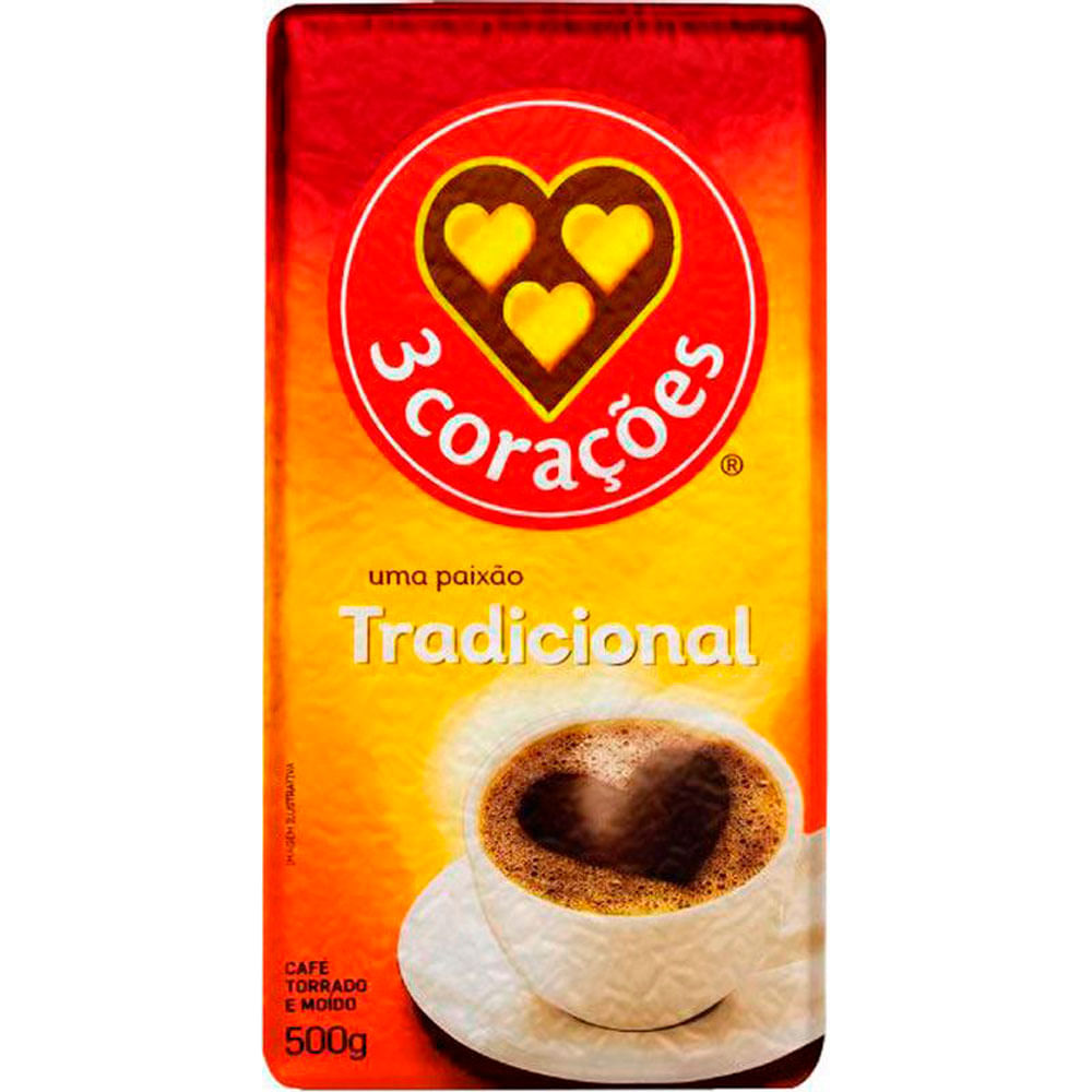 Café 3 Corações Tradicional 500g
