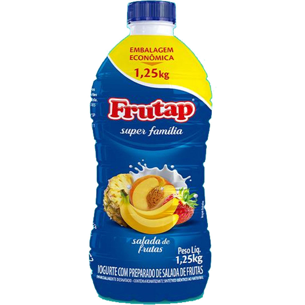 Iogurte Frutap Super Família Salada de Frutas 1,25kg