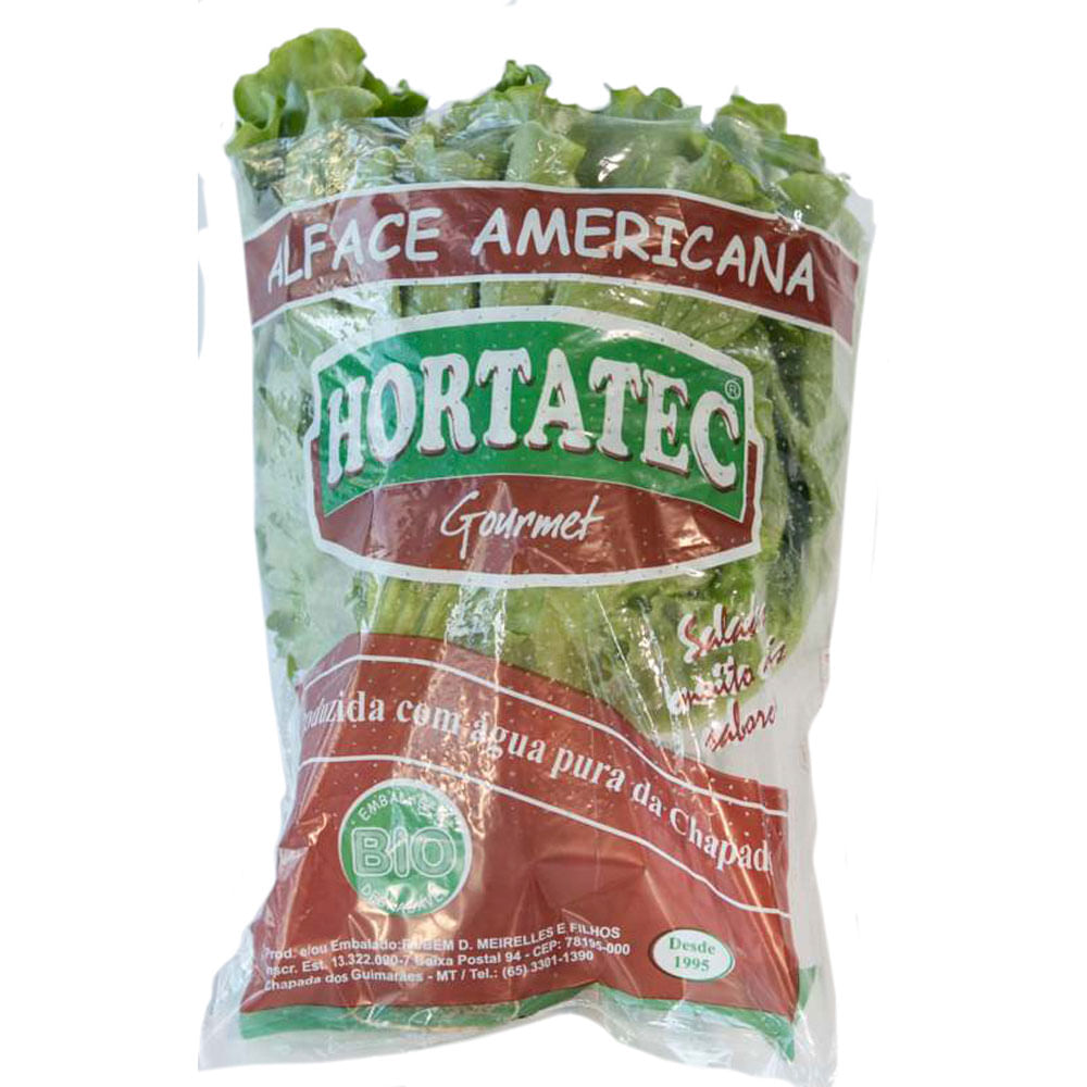 Alface Americana Hortatec Gourmet