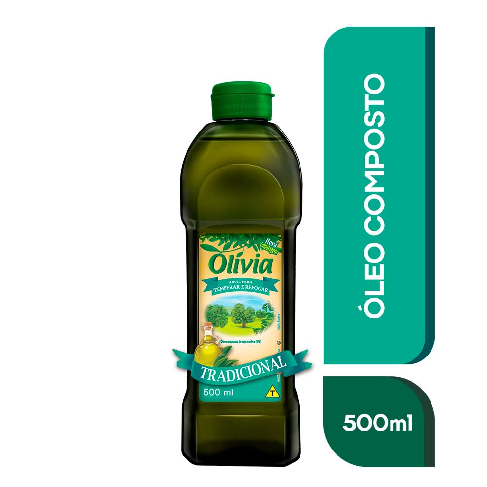 Óleo Composto Olívia Tradicional 500ml